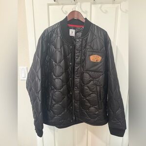 Lagunitas Brewing Company Black Quilted Men's Jacket 2XL